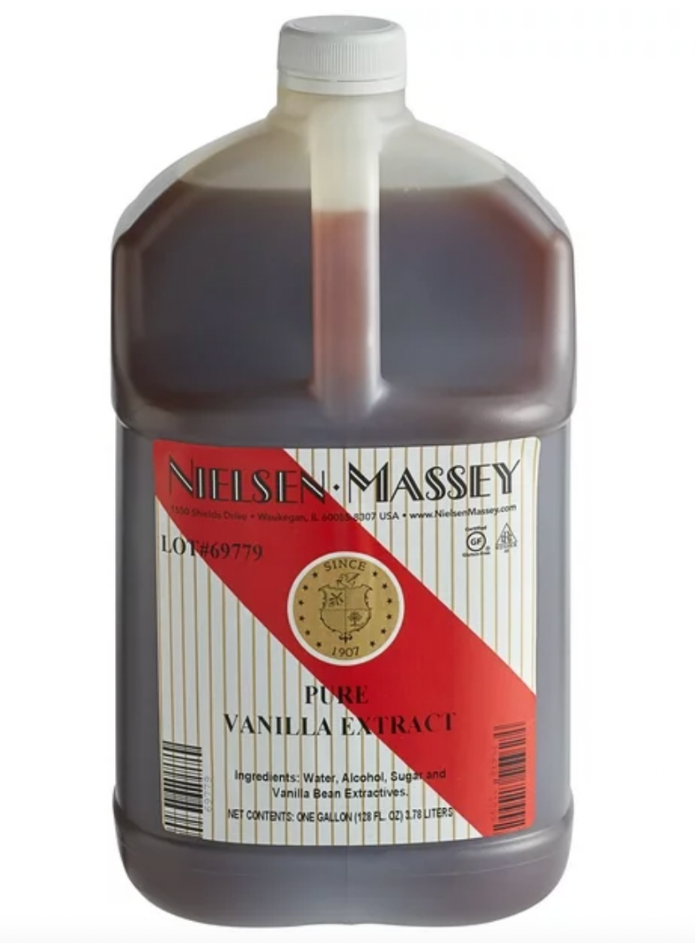 1 gallon d'extrait de vanille pure vendu sur le site du Walmart.