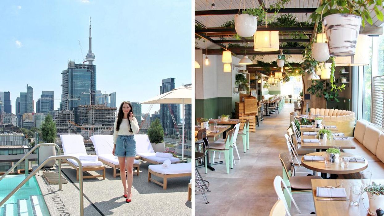 1 Hotel Toronto Has A Fancy Rooftop Patio & These First Look Photos Will Make You Want A Vacation