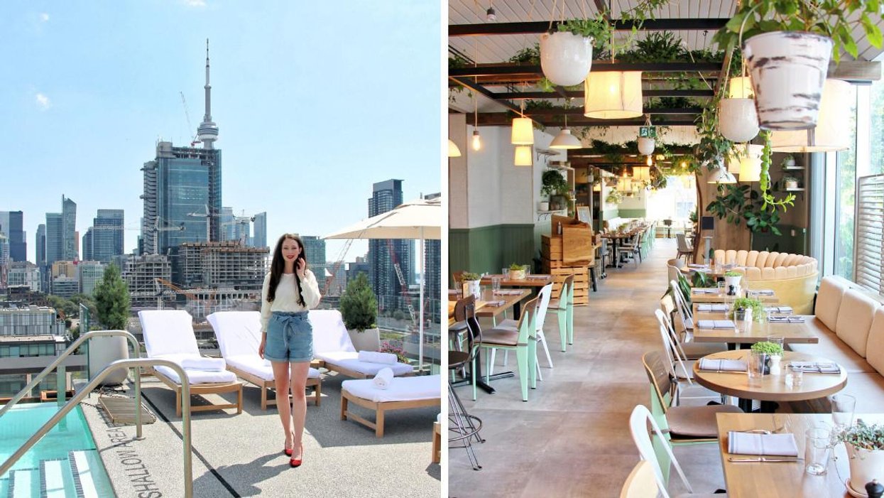 Toronto’s New Hotel Has Resort Vibes With A Rooftop Oasis & Here’s A ...