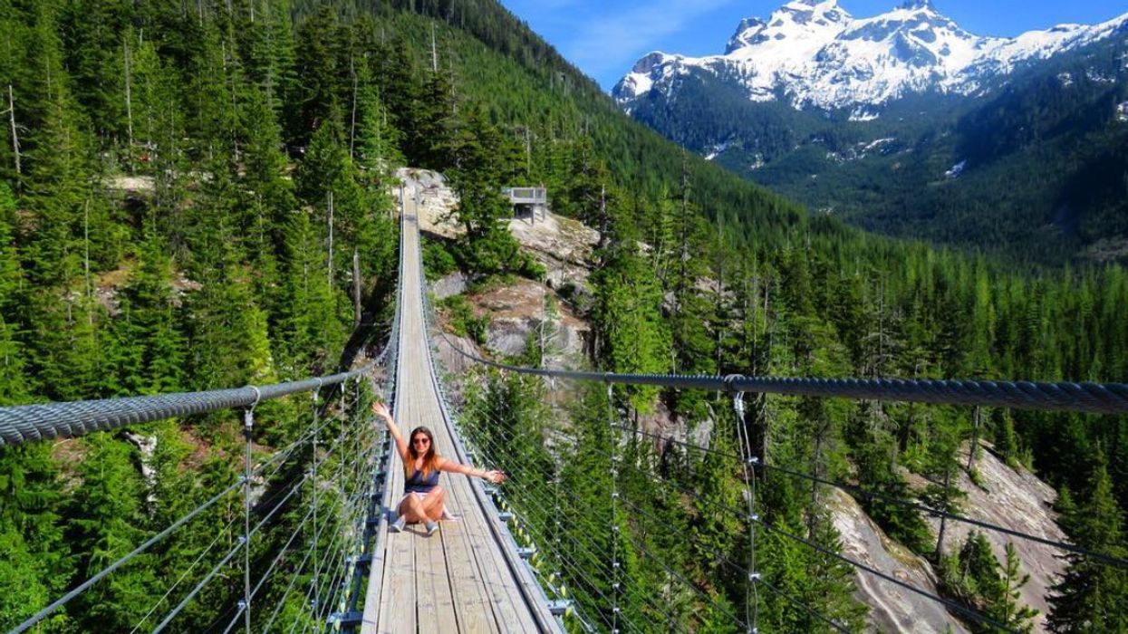 100-Meter Long Squamish Suspension Bridge Needs to Be Added To Your BC Bucket List
