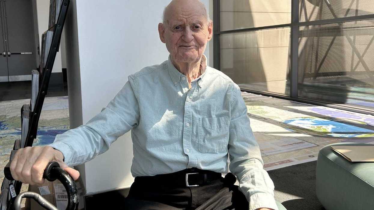 100-year-old walking 5k to raise funds for seniors