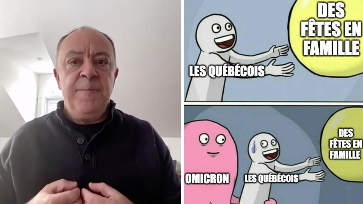 11 «memes» qui résument ce que les Québécois pensent du variant Omicron qui gâche Noël