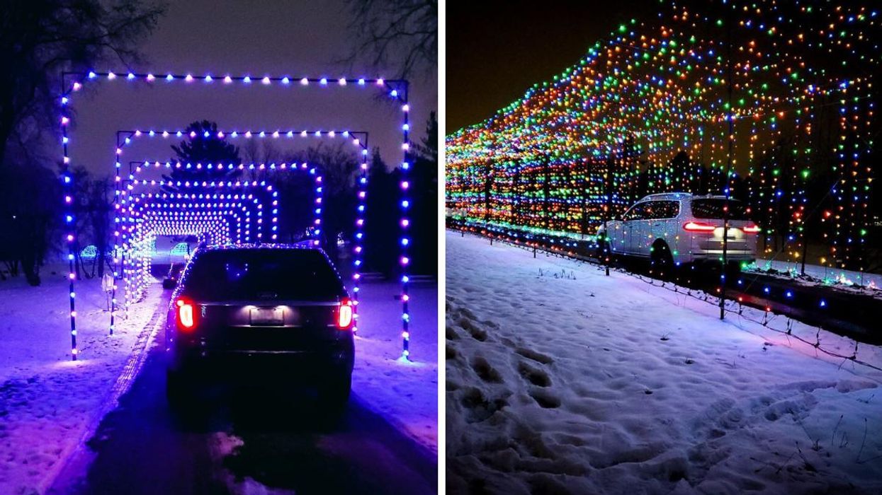 13 Ontario Christmas Events Where You Can See Colourful Lights Without Leaving Your Car