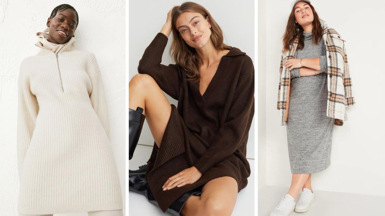 13 Sweater Dresses You Can Buy In Canada If You Hate Wearing Pants, Even In The Winter
