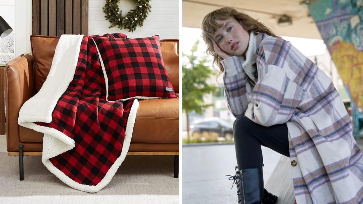 14 Plaid Clothes & Home Decor Items You Can Buy Because It's The Ultimate Pattern For Fall