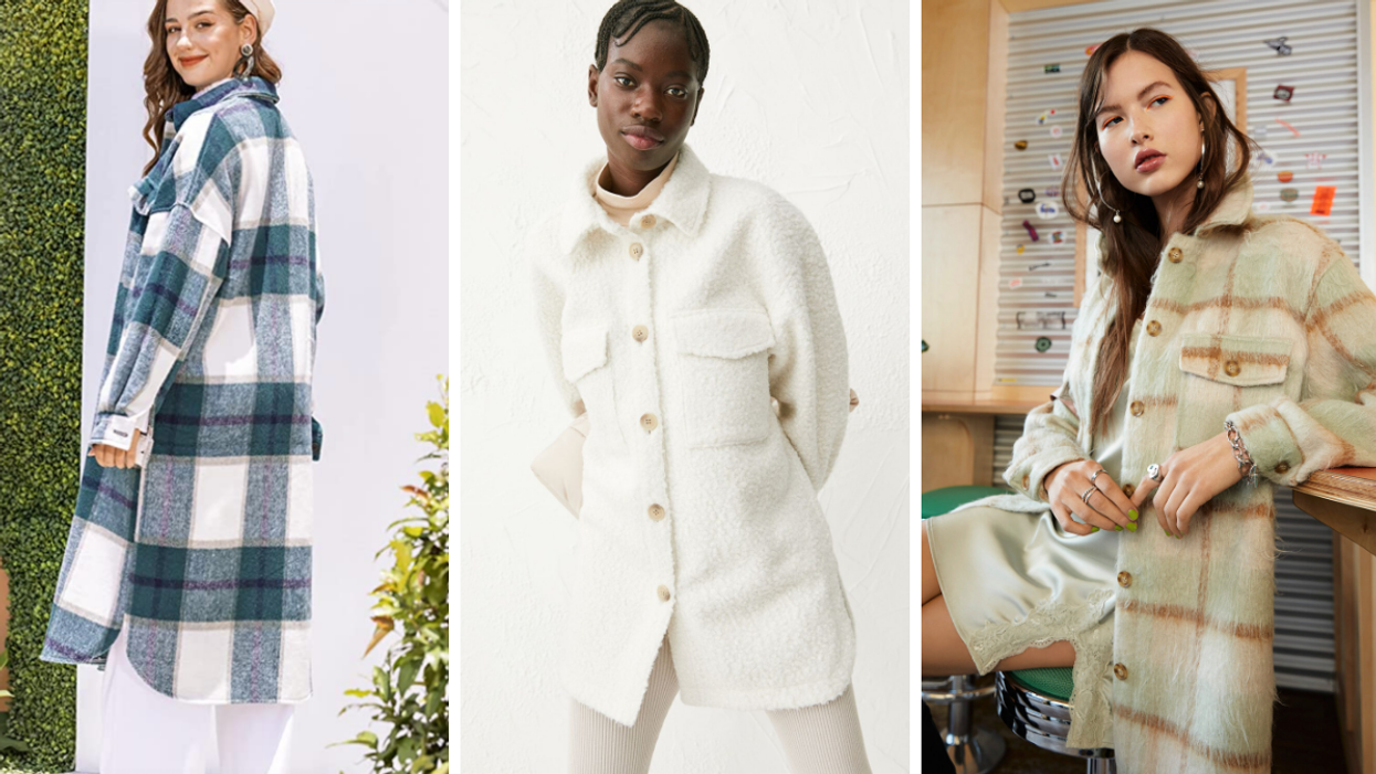 14 Winter Shackets To Keep You Cozy & Stylish Even If You're Just Hanging Out At Home