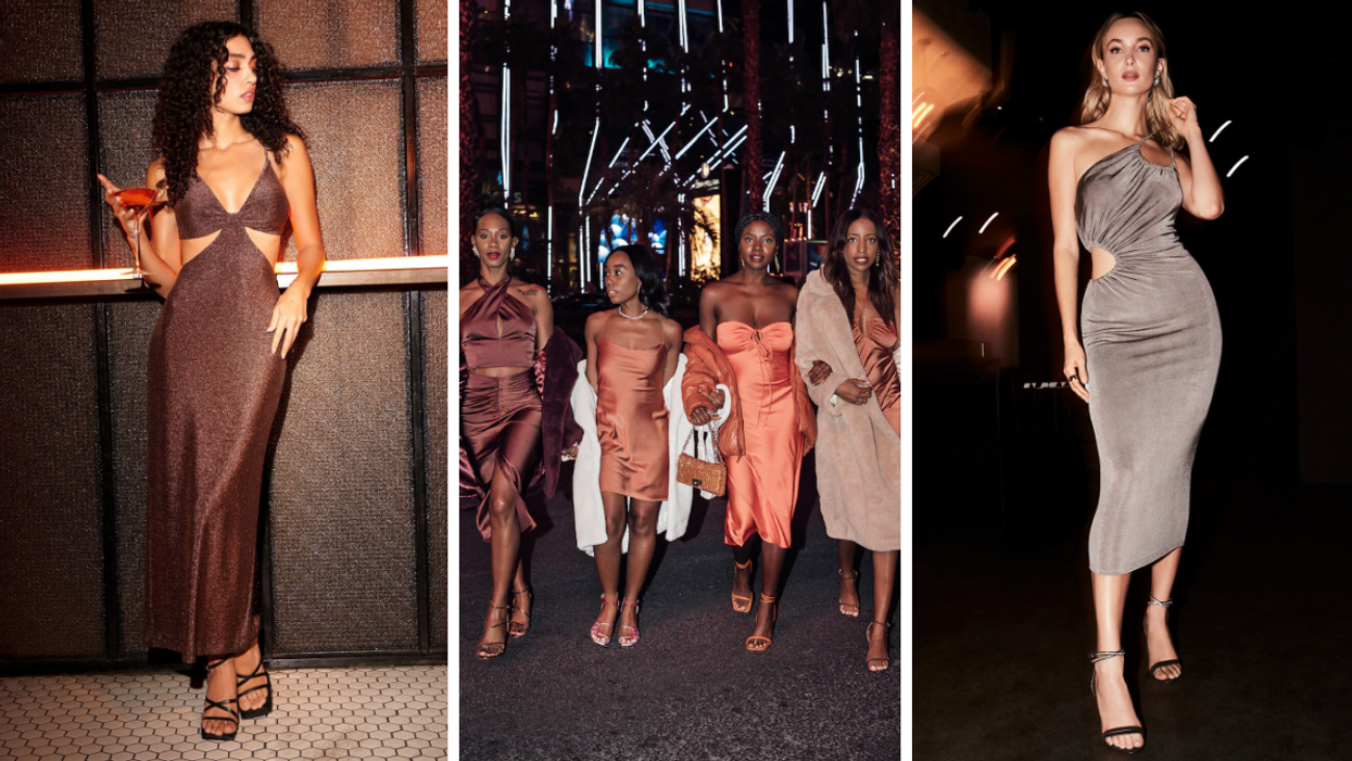 17 Dresses You Can Sparkle In On New Year's Eve From Dynamite, Simons & More