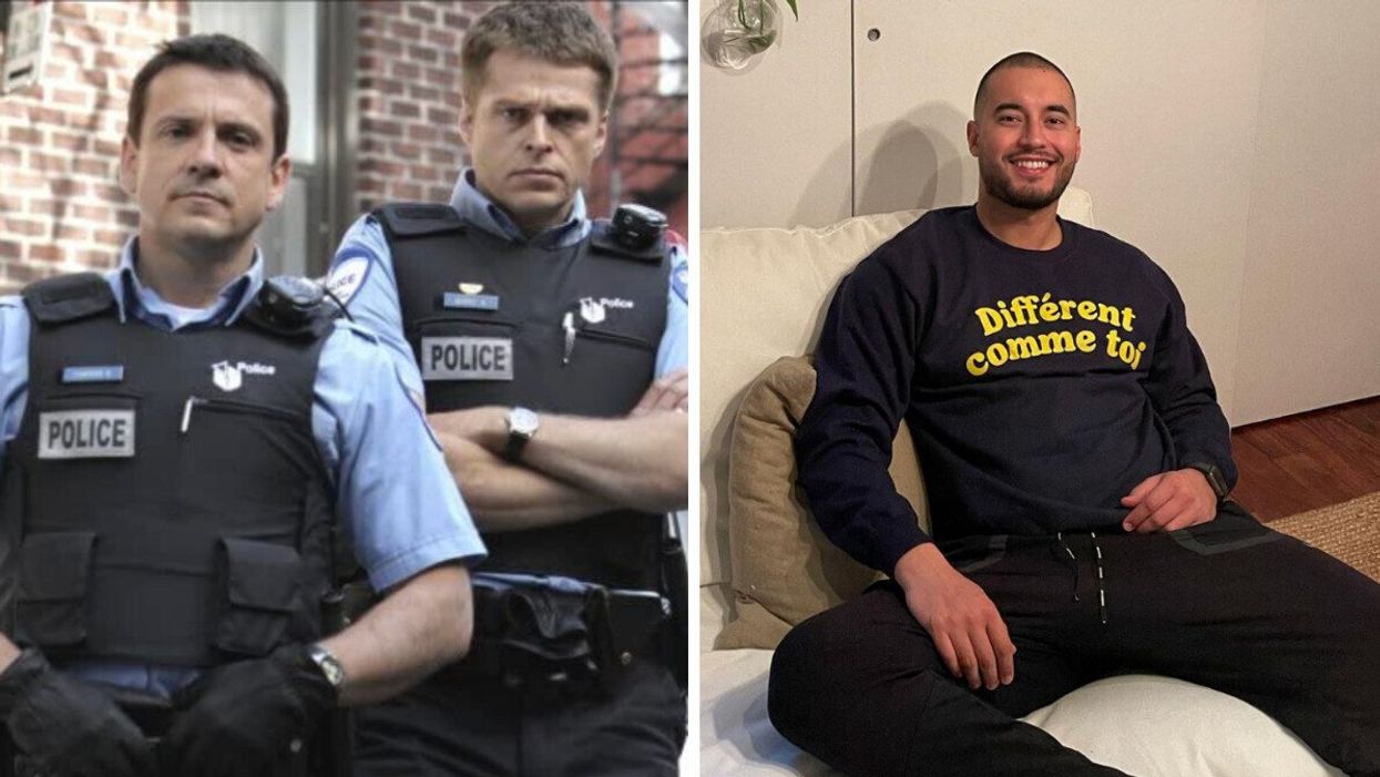 19-2. Droite : Vincent d'Occupation Double Chez Nous.