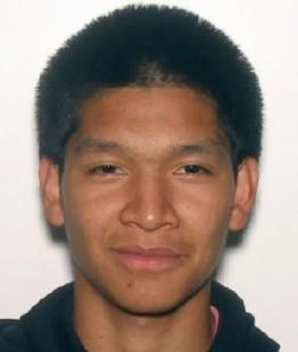 19-year-old Cristian Cuxum.