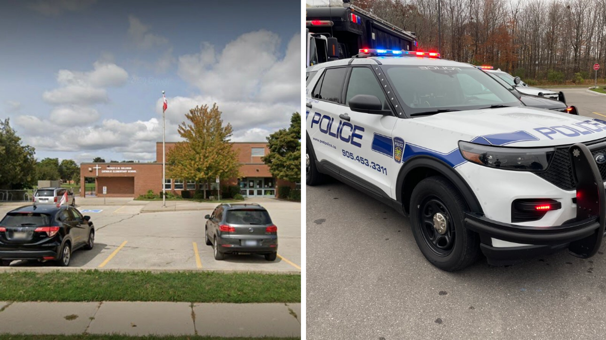2 Ontario Schools Were Under Hold & Secure This Morning After A Suspect 'Brandished' A Gun