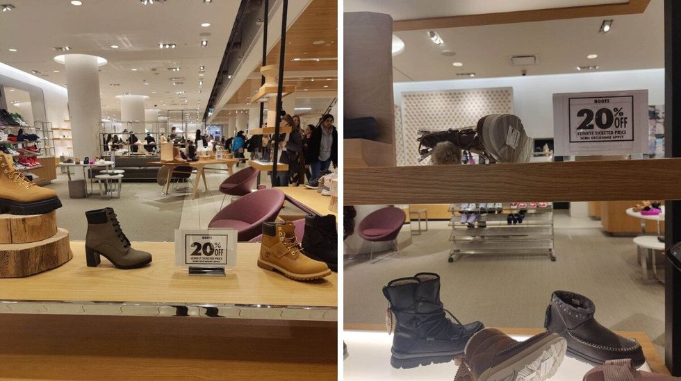 20 percent sales seen for boots.