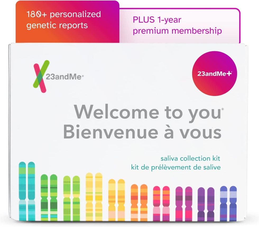 23andMe kit.