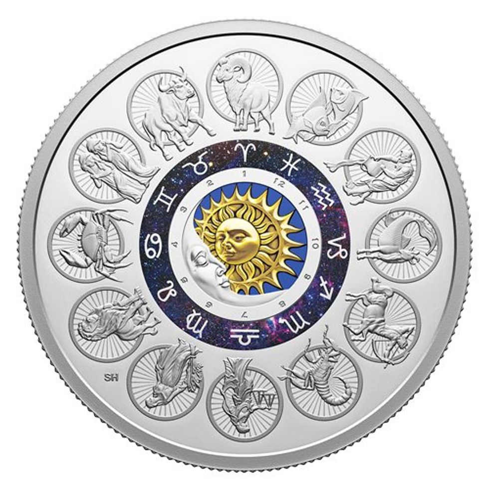 $30 fine silver coin signs of the zodiac