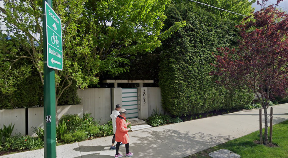 3085 Point Grey Road.