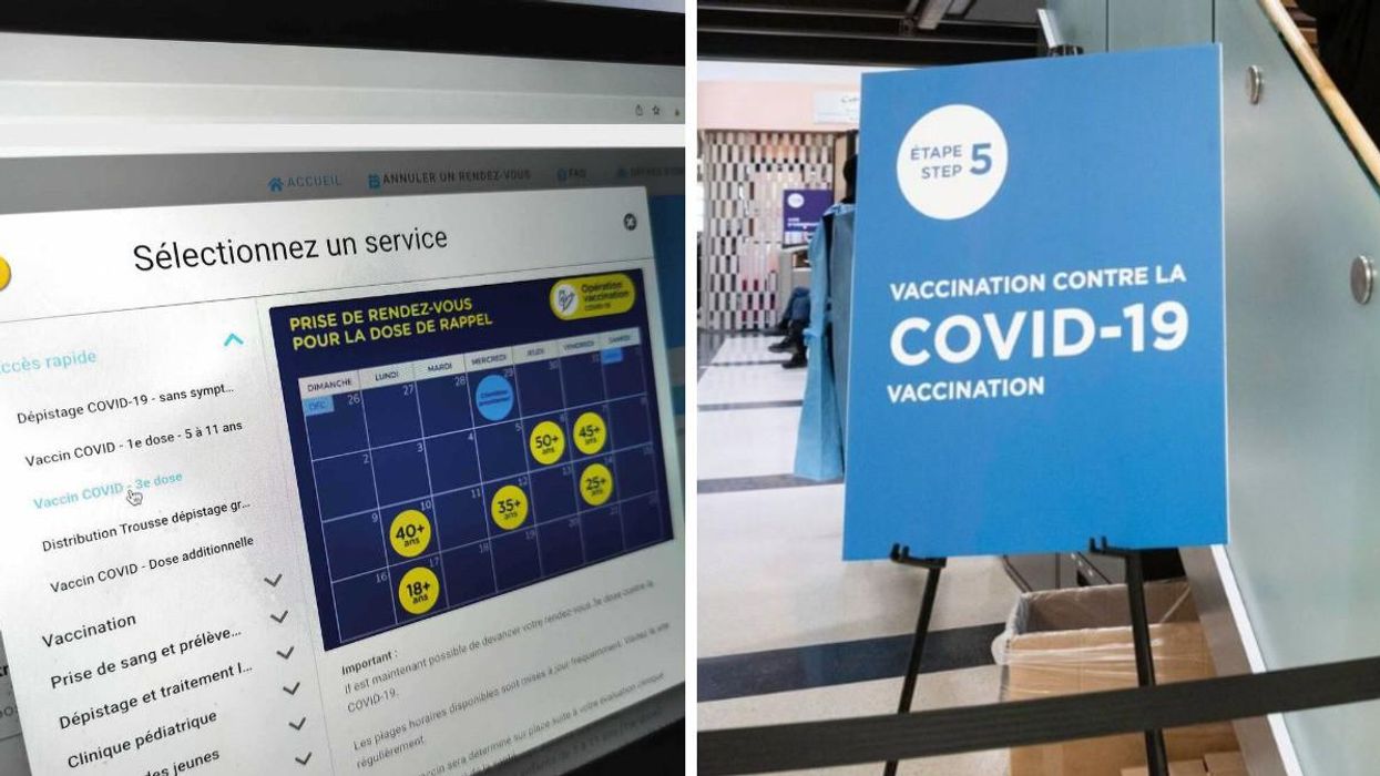 3e dose: Les Québécois de 18 à 45 ans pourront prendre leur rendez-vous plus tôt que prévu