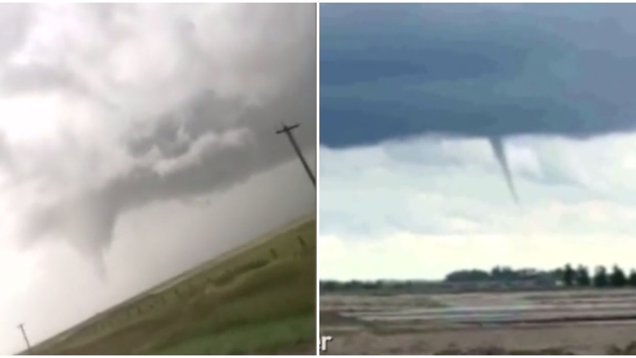 4 Alberta Tornadoes Ripped Through A Bunch Of Towns In Under 3 hours Yesterday (VIDEOS)