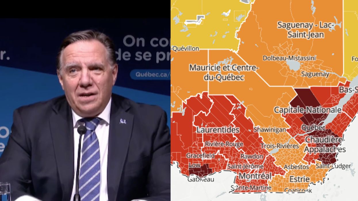 4 régions sous haute surveillance