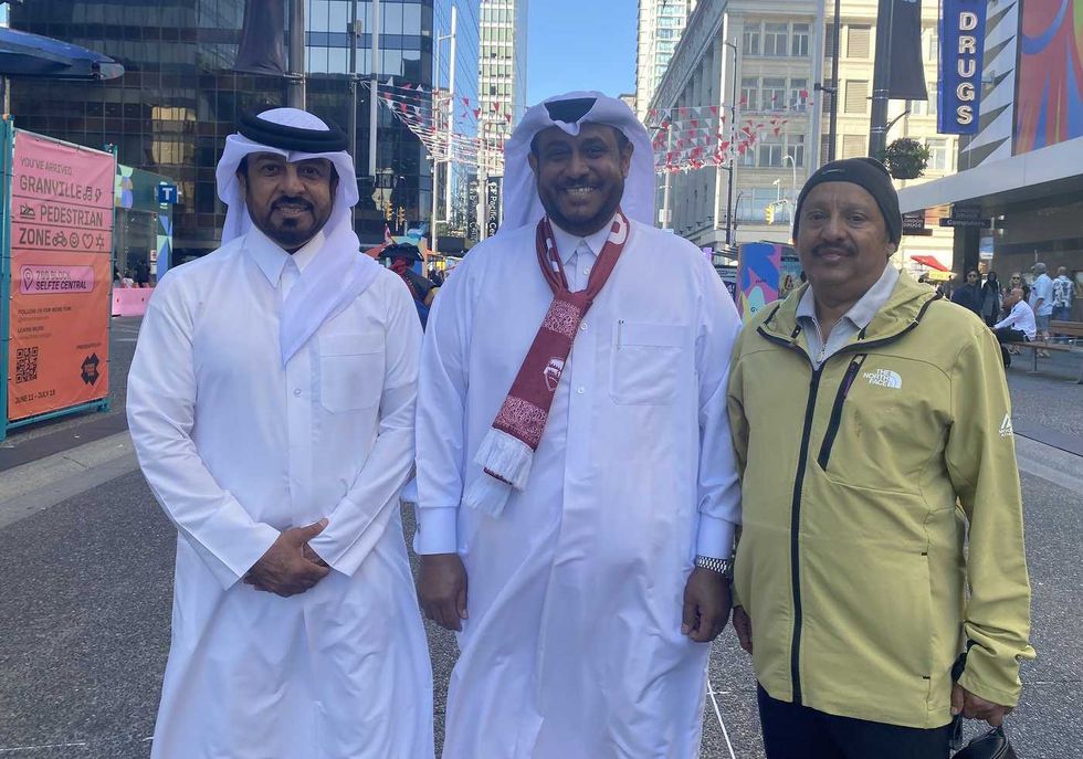 5-star Qatar fans hit Vancouver, courtesy of emir
