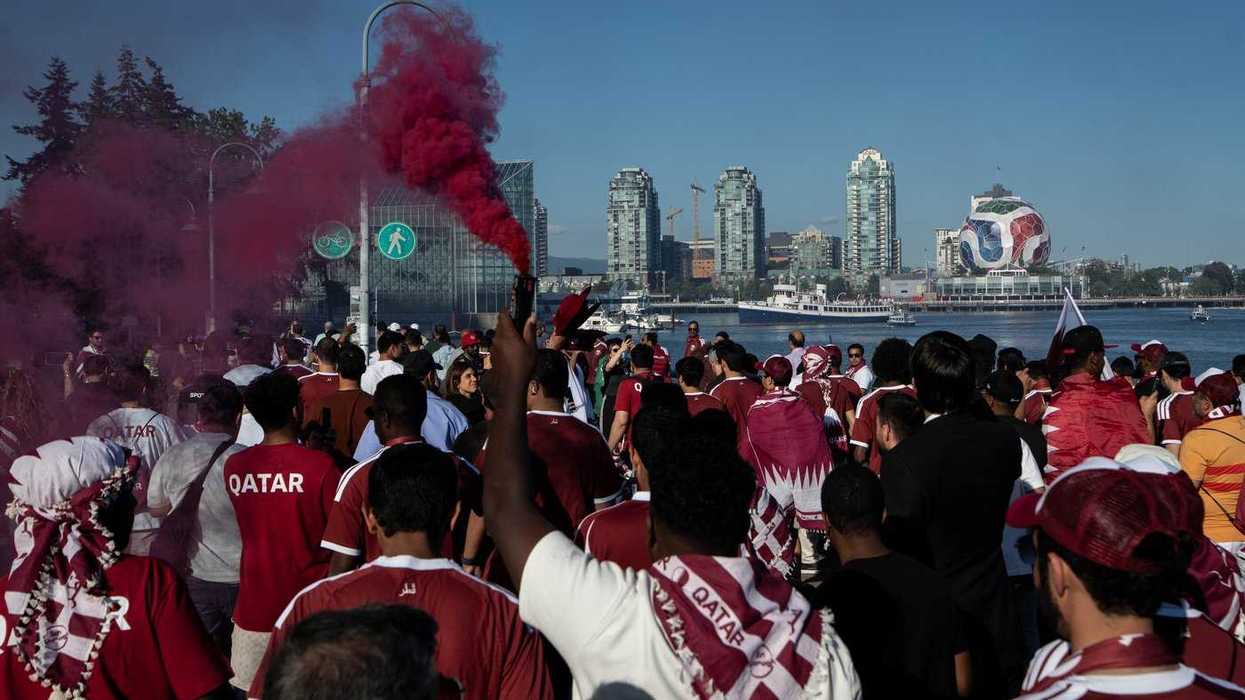 5-star Qatar fans hit Vancouver, courtesy of emir