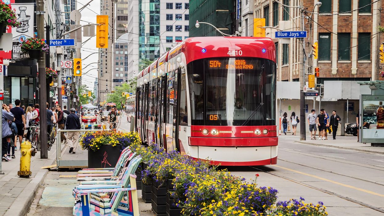 504 King streetcar in Toronto.
