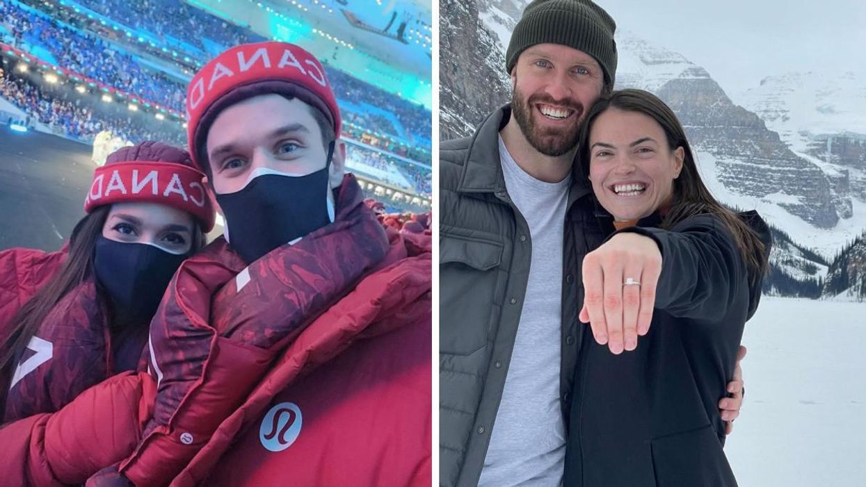 6 couples d'athlètes olympiques canadiens qui donnent envie de trouver l'amour au gym