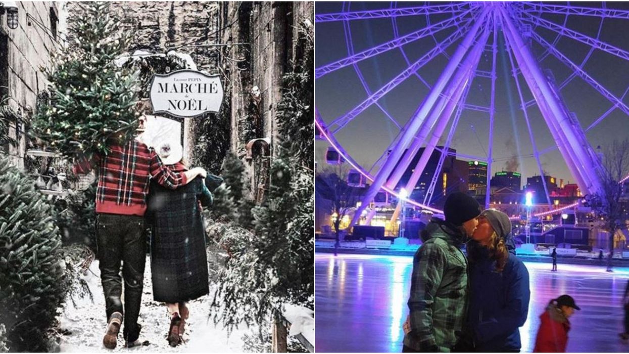 6 endroits où passer une date hivernale magique à Montréal
