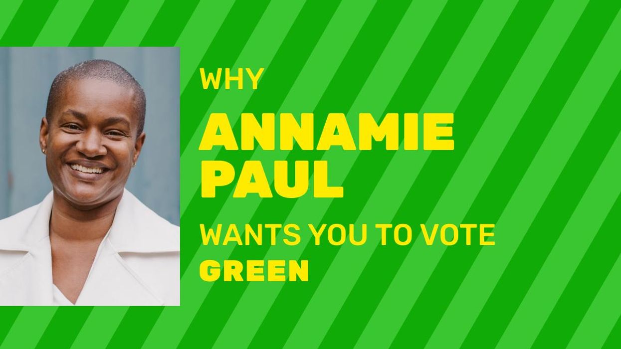6 Reasons Why Annamie Paul Wants You To Vote Green