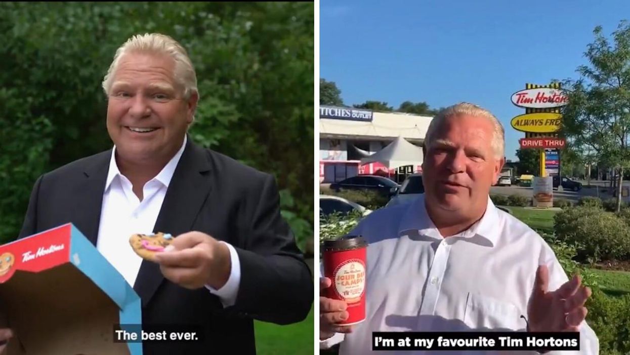 6 Times Doug Ford Has Confused Ontario By Making Tim Hortons His Ride Or Die