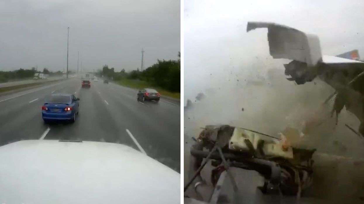6 Vehicles Involved In Crash On Highway 401 (VIDEO)