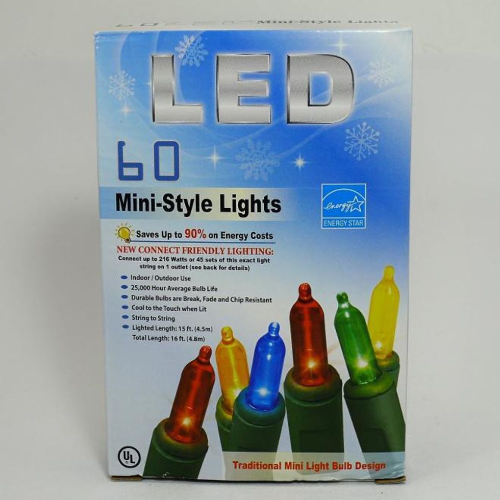 60 LED Mini-Style Lights