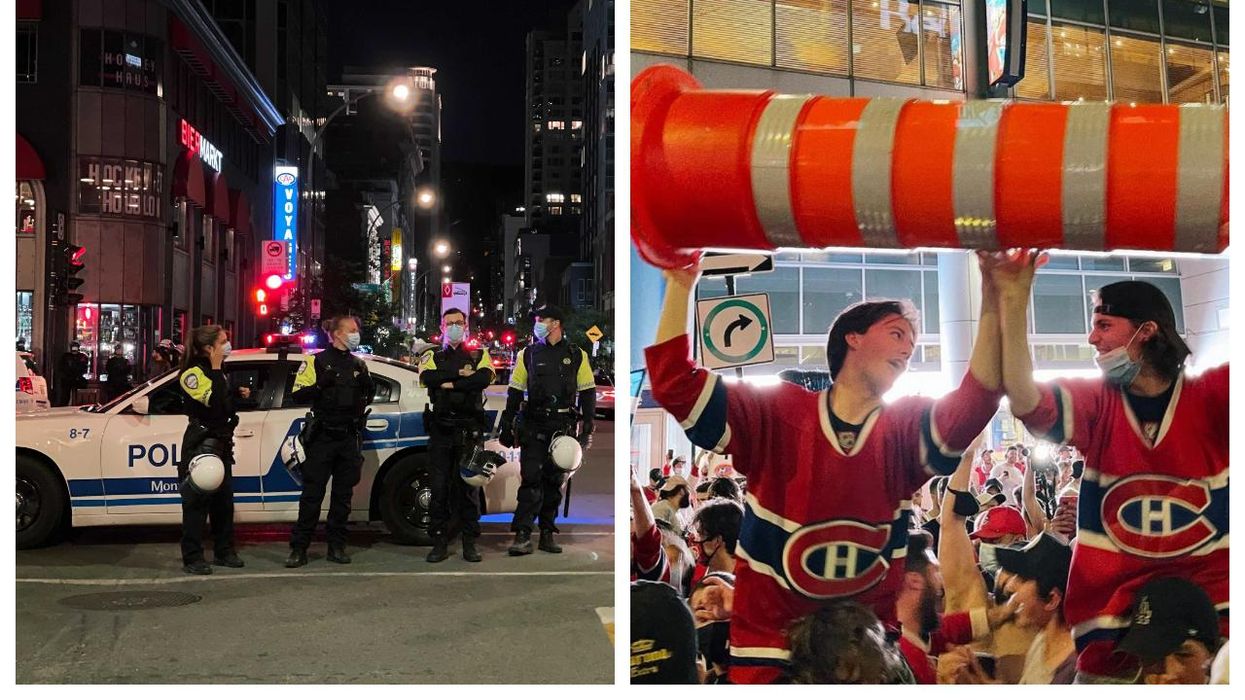 6e match des Canadiens de Montréal: Le SPVM se prépare
