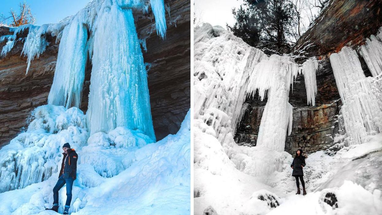 7 Frozen Ontario Waterfalls That Will Transport You To 'Narnia' This Winter