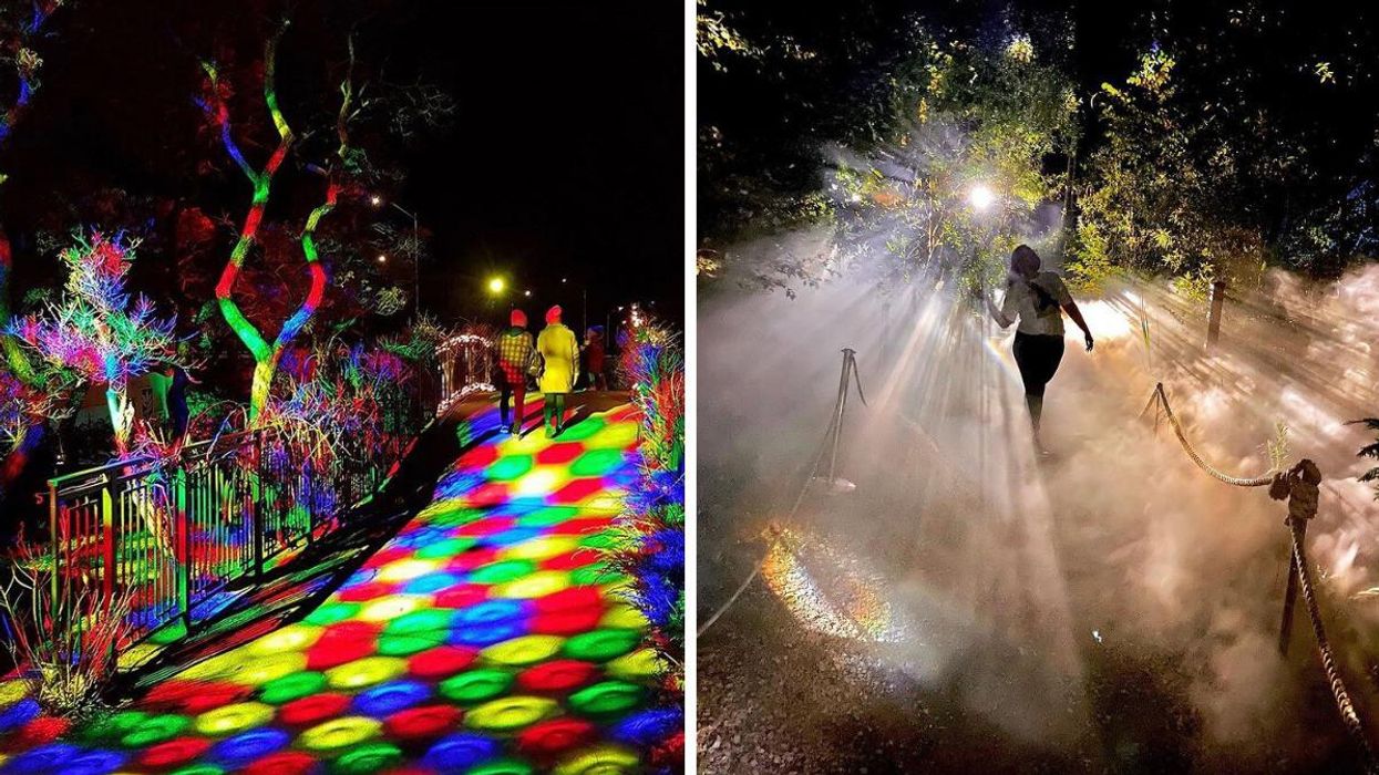 7 Illuminated Walks Near Toronto That Will Take You Through A Glowing Dreamland This Season