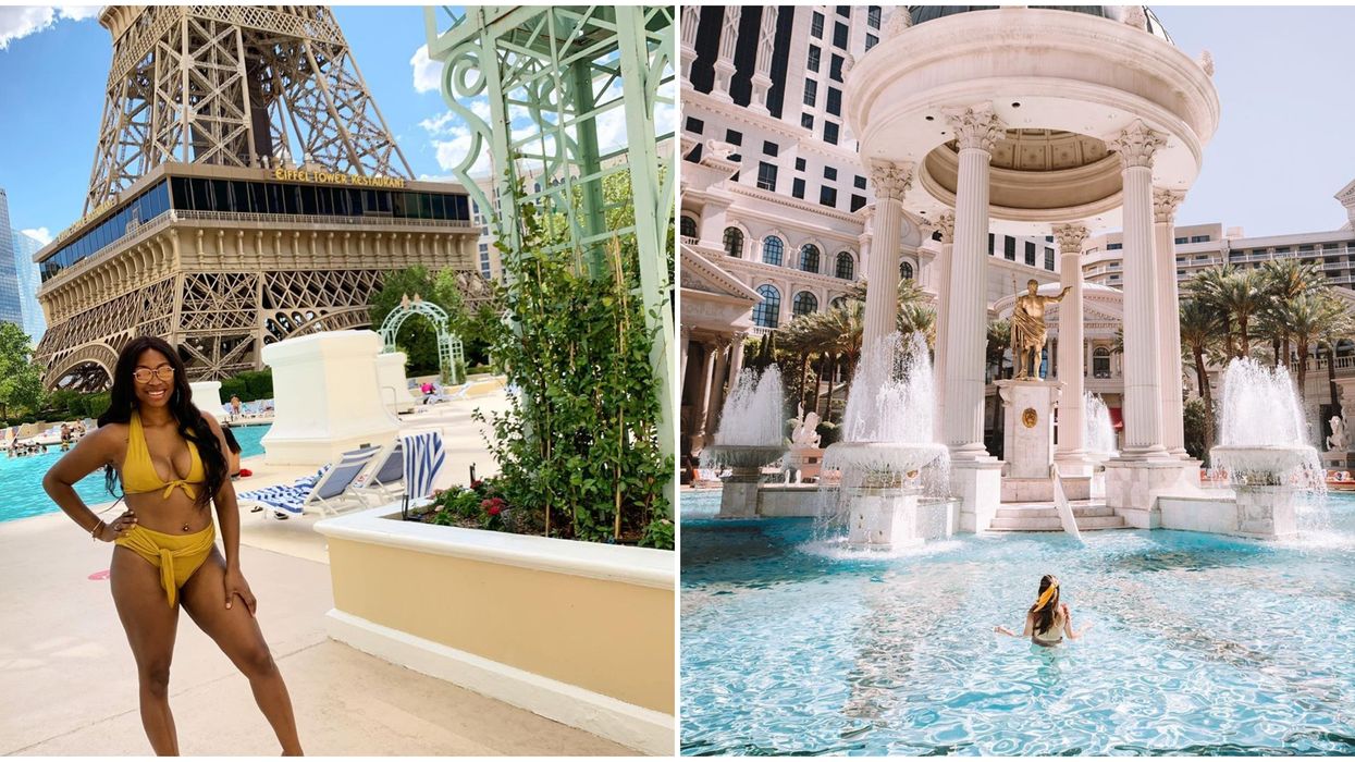 7 Las Vegas Hotel Pools That Will Whisk You To Another Country