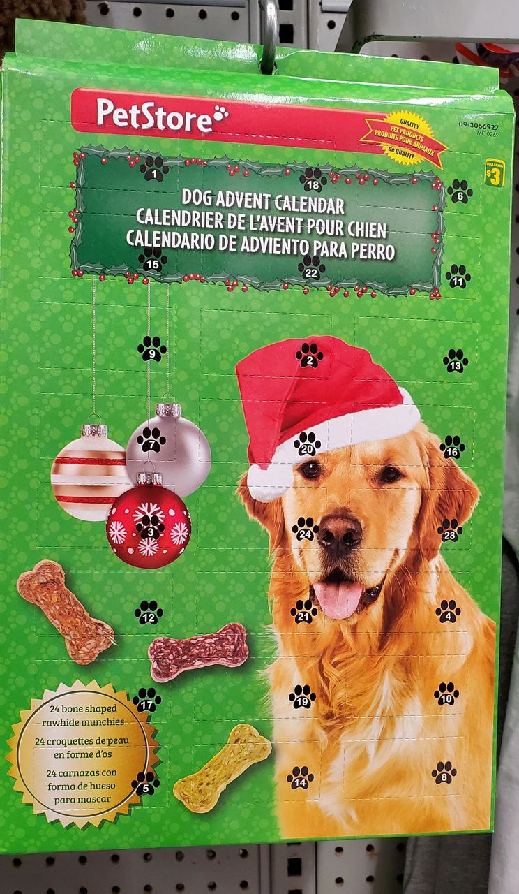 Dollarama Dog Advent Calendar