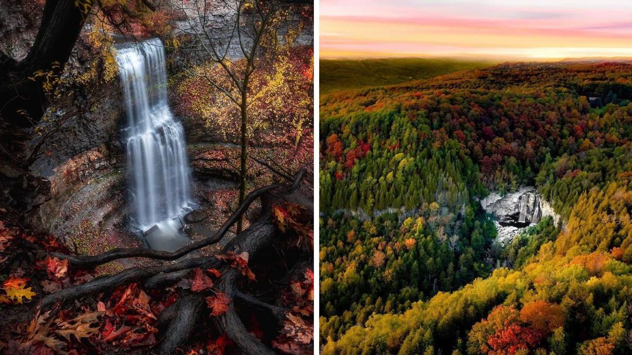 7 Waterfalls Near Toronto That Transform Into A Red & Gold Oasis Every Autumn