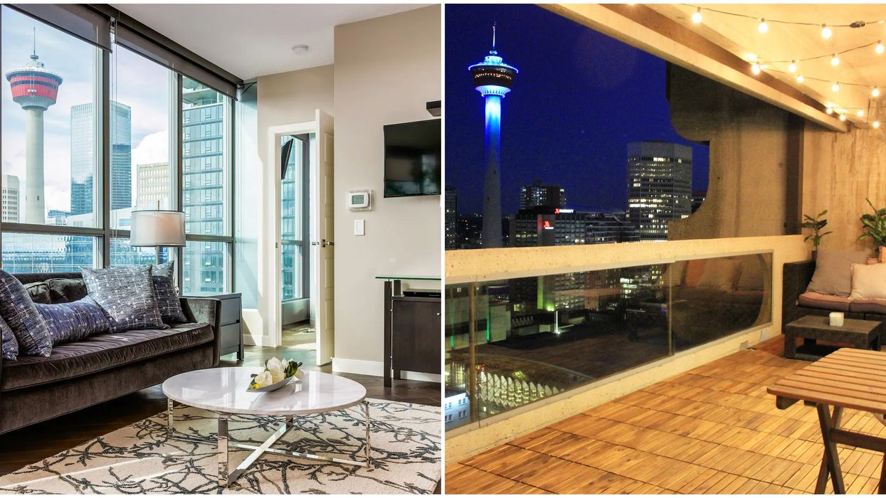 8 Calgary Airbnbs With The Best Views Of The City Lights