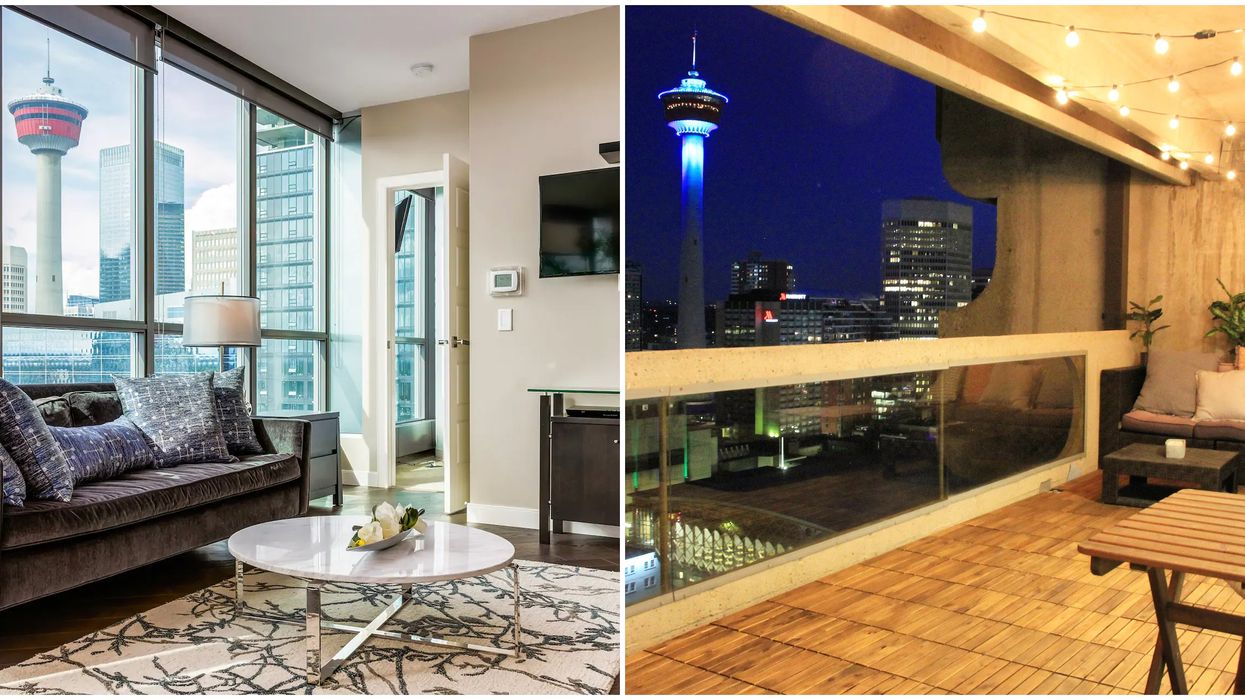 8 Calgary Airbnbs With The Best Views Of The City Lights
