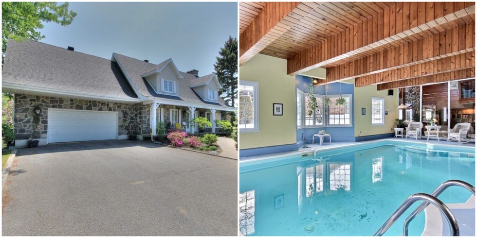 8 Quebec Houses With Indoor Pools That Actually Cost Less Than $500K