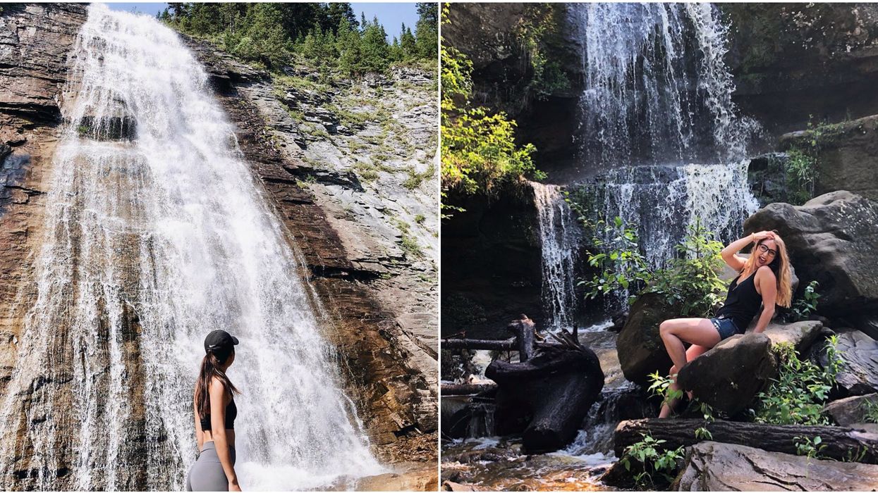8 Waterfall Hikes In Alberta That Only Locals Know About
