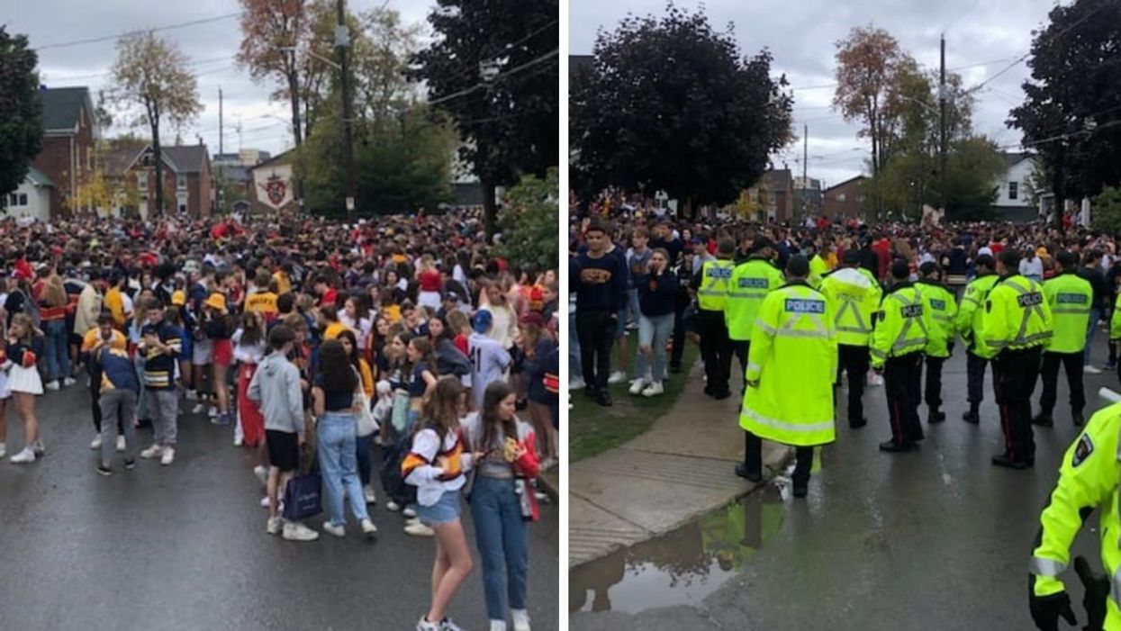 8K People Gathered At A Queen's University Homecoming Party & Things Got Out Of Hand