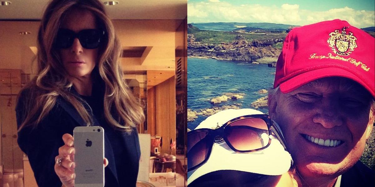 9 Photos Of Melania Trump That Are A Sneak Peek Into Her Life Before Being First Lady - Narcity