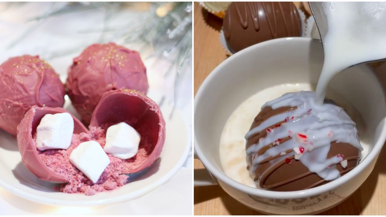 9 Places To Get The Most Satisfying Hot Chocolate Bombs In Toronto
