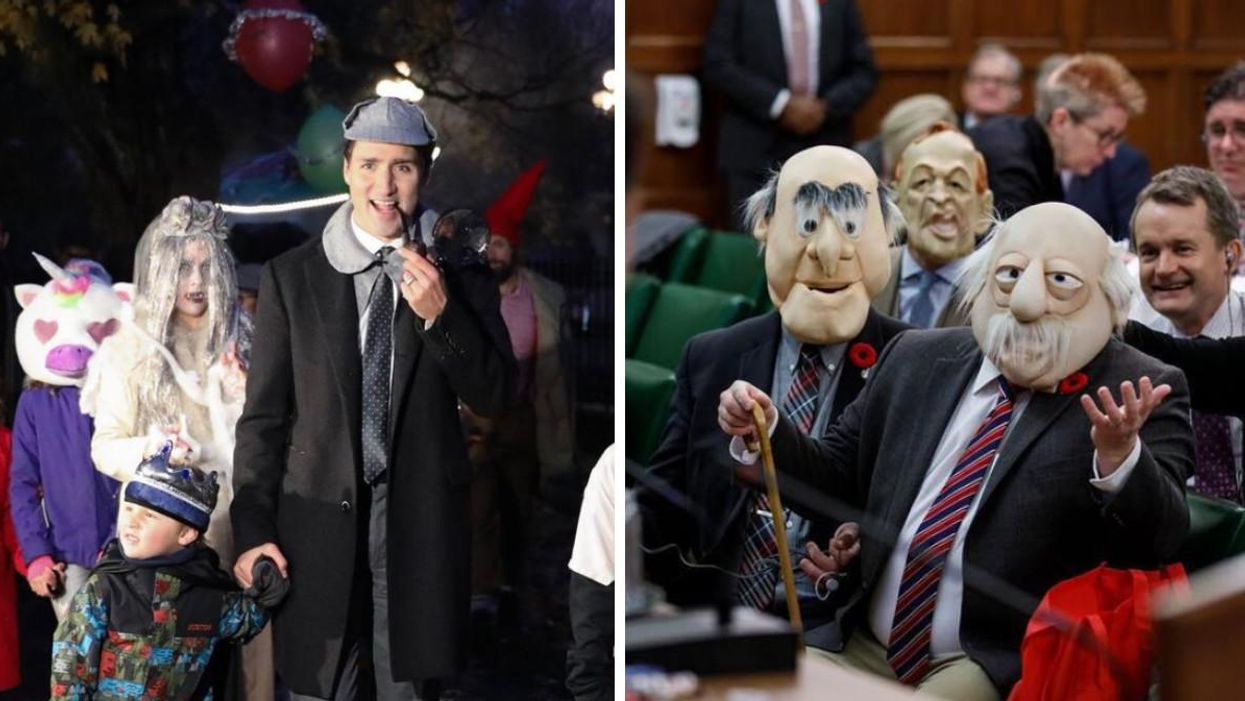 9 Times Canada’s Biggest Political Figures Went All Out With Their Halloween Costumes