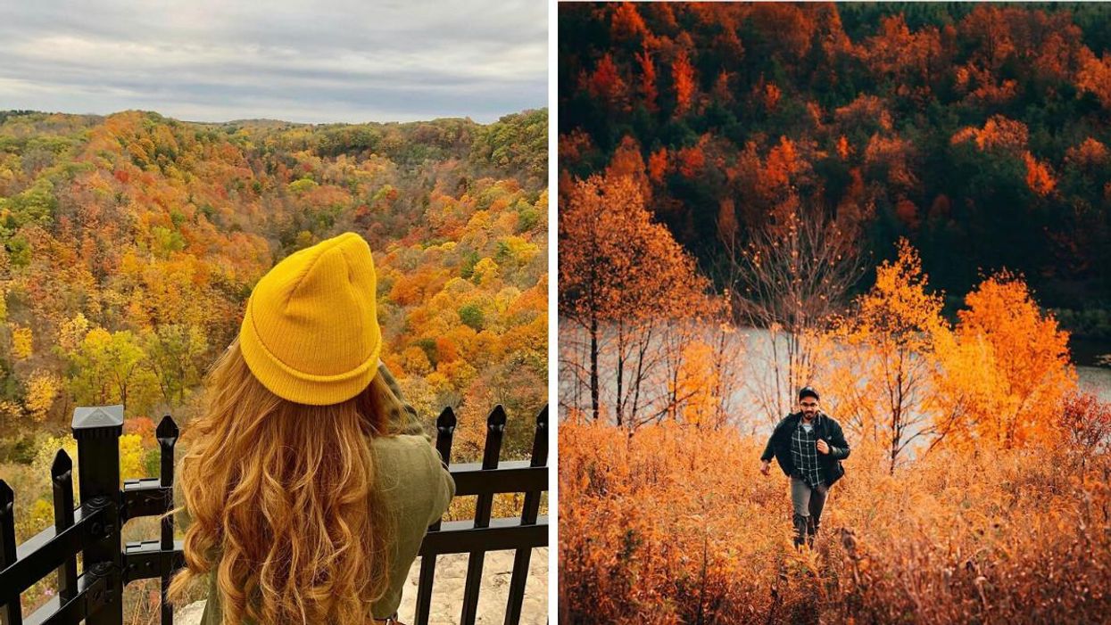9 Towering Lookouts Near Toronto Where You Can Gaze Over All The Fall Colours