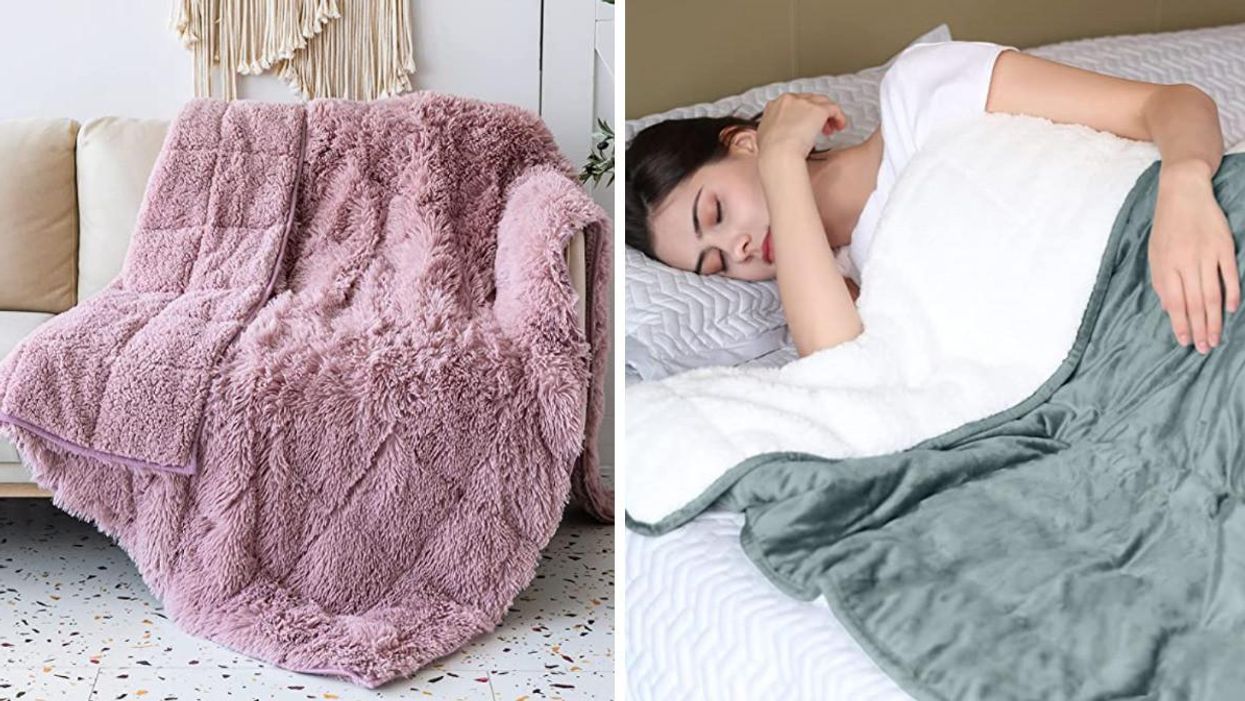 9 Weighted Blankets That'll Keep Your Loved Ones Warm & Snug Over The Holidays