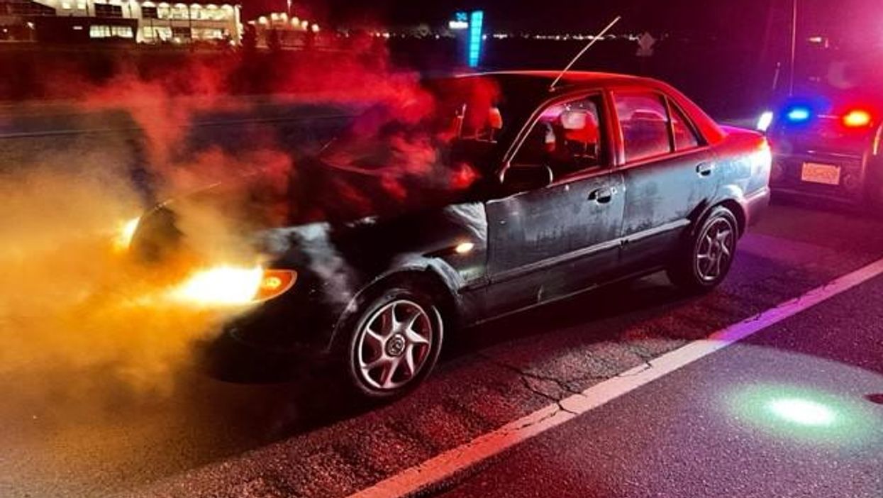 A 20-Year-Old Was Caught Driving Almost As Fast As A Plane In BC & Then The Engine Exploded