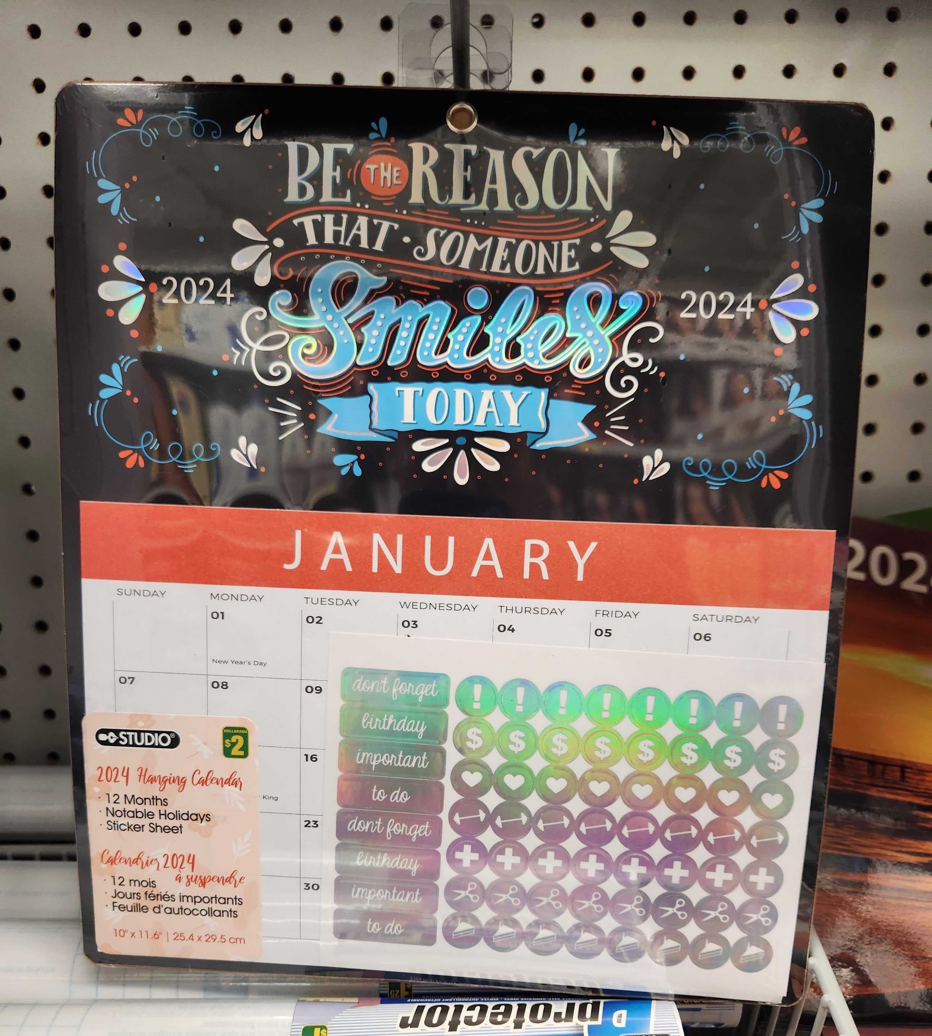 Dollar Treee Calender2024 9 Low-Cost Products From Dollarama That'll Help You Celebrate Date ...
