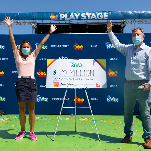 A 70 Million Lotto Max Win For Two Toronto Area Friends Came From
