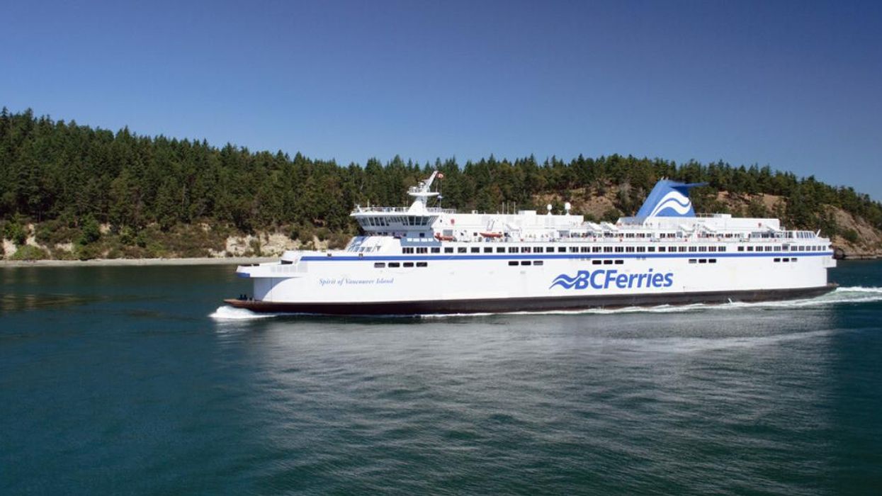 A B.C. ferry.
